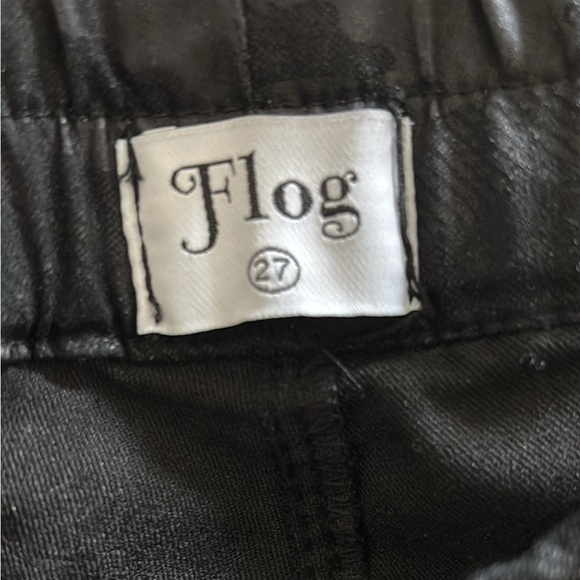 Bevy Flog Shely Black Camo Pull On Pants Joggers Size 27 - Picture 5 of 6